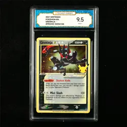 TQG 9.5 MINT+ 2021 Pokemon ENG Greninja SWSH144 PROMO - Image 1