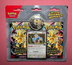 Pokemon TCG: Ascended Heroes Collection Blister - Larry's Komala- Sealed - Image 1