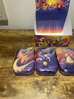 Pokemon TCG Kanto Power Mini Tin ( H24/L24 ) 4x Brand New & Sealed display case - Image 2
