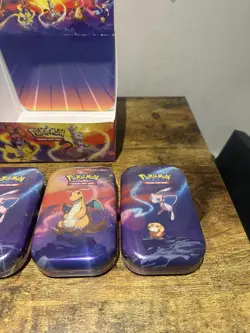 Pokemon TCG Kanto Power Mini Tin ( H24/L24 ) 4x Brand New & Sealed display case - Image 3