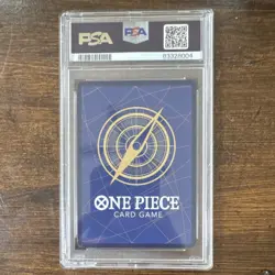 Bandai 2023 One Piece Trebol OP04-030 Alternate Art Foil Rare PSA 9 - Image 2