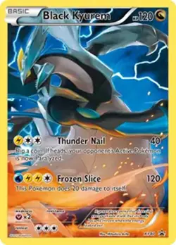 Black Kyurem - XY80 - Pokemon XY Promo Holo Rare Card NM - Image 1