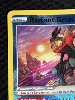 Radiant Greninja 046/189 Radiant Rare Holo NM Pokemon SWSH10: Astral Radiance #2 - Image 2