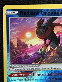 Radiant Greninja 046/189 Radiant Rare Holo NM Pokemon SWSH10: Astral Radiance #1 - Image 2