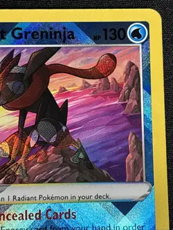Radiant Greninja 046/189 Radiant Rare Holo NM Pokemon SWSH10: Astral Radiance #1 - Image 3