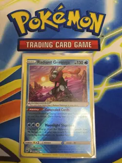 Radiant Greninja 046/189 Radiant Rare Holo NM Pokemon SWSH10: Astral Radiance - Image 1
