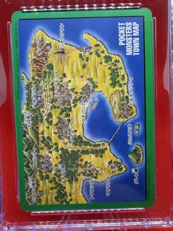 Venusaur Map Card 1 Pokemon JPN Bandai Carddass Vending 1996 CGC 6 Vintage TCG - Image 4