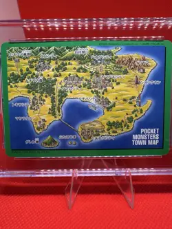 Venusaur Map Card 1 Pokemon JPN Bandai Carddass Vending 1996 CGC 6 Vintage TCG - Image 5