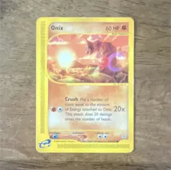 Pokemon Onix Aquapolis 098/147 Regular Common 2002 English TCG Card - Image 1