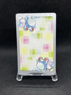 Heracross Pokemon Playing Card silver Part2 Marill Back 2000 JAPAN - Image 2