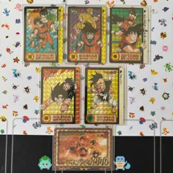 Dragon Ball Z Carddass Card Part 25 Complete Prism Holo Set Lot Vintage 1995 - Image 1