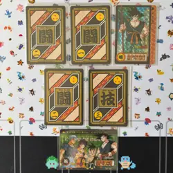 Dragon Ball Z Carddass Card Part 25 Complete Prism Holo Set Lot Vintage 1995 - Image 2