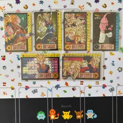 Dragon Ball Z Carddass Card Part 23 Complete Prism Holo Set Lot Vintage 1995 - Image 1