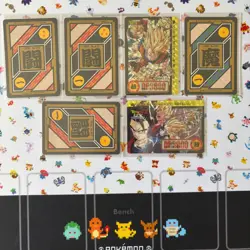 Dragon Ball Z Carddass Card Part 23 Complete Prism Holo Set Lot Vintage 1995 - Image 2