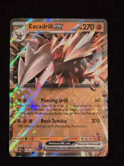 Pokemon Excadrill EX 046/086 Double Rare Black Bolt - 4 Card Lot (NM/Pack Fresh) - Image 2