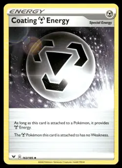 Coating Energy 163/185 Vivid Voltage Pokemon TCG trading card - Image 1