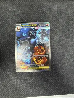 Mega Charizard X ex SAR 125/094 Phantasmal Flames English 2025 - CHASE CARD - Image 1