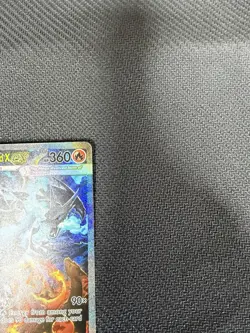 Mega Charizard X ex SAR 125/094 Phantasmal Flames English 2025 - CHASE CARD - Image 3