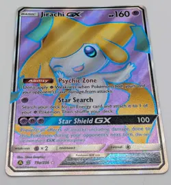 Jirachi GX 79a / 236 Alternate Art Promo Pokemon Card TCG Sun Moon - Image 3