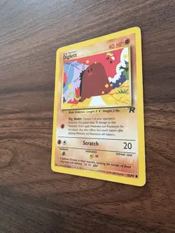 DIGLETT - Team Rocket Set - 52/82 - Common - Pokemon Card - Unlimited - LP - Image 4