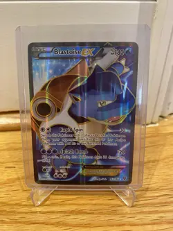Pokemon Blastoise EX 142/146 XY Full Art Ultra Rare Holo 180 HP Card, Card MP - Image 1