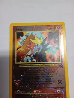 Entei Holo Promo 34 - WOTC Black Star Promo - Near Mint - Image 2