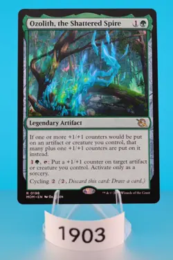 MTG Ozolith, the Shattered Spire March of the Machine Regular #198 - Image 1