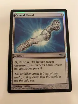 MTG NM Crystal Shard Mirrodin FOIL Free Shipping In The US With Tracking - Image 1
