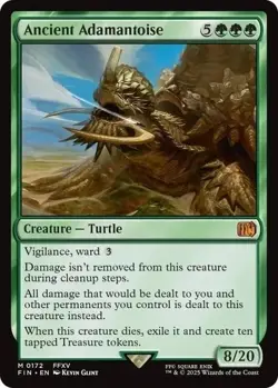 MTG Ancient Adamantoise Magic: The Gathering Final Fantasy Mythic #0172 - Image 1