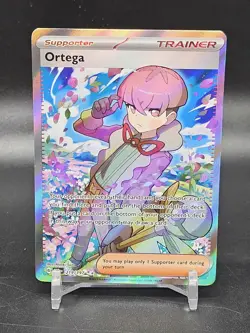 Pokemon TCG - SV03: Obsidian Flames Full Art Trainer Ortega 219/197 - Image 1