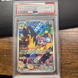 2025 POKEMON JTG EN-JOURNEY TOGETHER ILLUSTRATION RARE IONO'S KILOWATTREL PSA 10 - Image 1