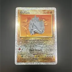 Pokemon TCG Rhyhorn 90/110 Legendary Collection Reverse Holo Common - Image 1