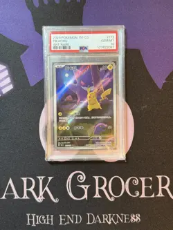 2025 POKEMON SIMPLIFIED CHINESE 151 GENGAR PIKACHU PSA 10 - Image 1