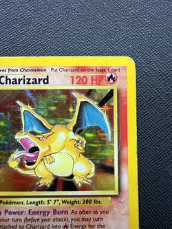 Pokemon TCG Charizard 4/102 Base Set,holo Unlimited 1999 HP SEE PICS! - Image 4