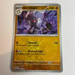 Annihilape 100/191 Surging Sparks Reverse Holo Uncommon Pokemon Light Play+ - Image 3