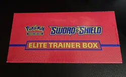 Pokemon TCG Sealed Sword and Shield Base Set ETB Elite Trainer Box Zacian - Image 4