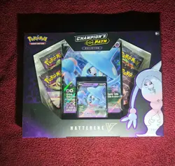 PoKeMoN TCG: Champion's Path Hatterene V Collection Box - Image 1
