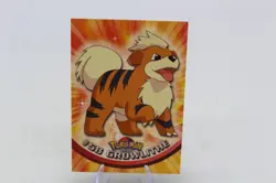 Growlithe #58 - 1999 Pokemon Topps TV Animation Series 1 LP - Image 1