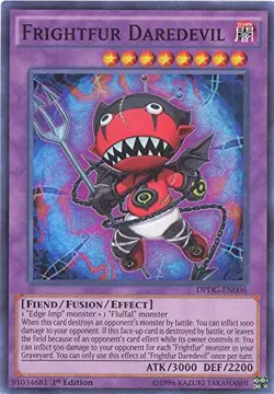 Frightfur Daredevil - 1st Edition - DPDG-EN006 - Super Rare (NM) - Yugioh - Image 1