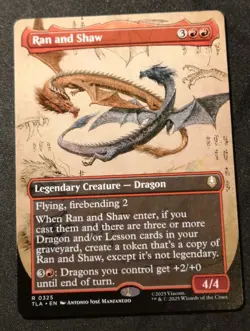 Ran And Shaw - Borderless - TLA - MTG - EN - NM - 0325 - Image 1