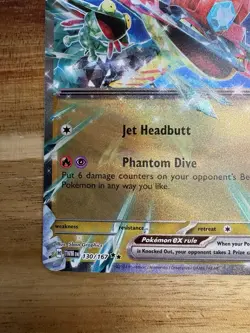 Pokemon TCG Dragapult EX Holo Card 130/167SV06: Twilight Masquerade - Image 5