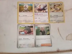 NORMAL TYPE POKEMON CARD LOT - Image 1