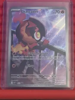Sealed 2025 Pokemon Charcadet 022 Phantasmal Flames ETB Black Star Promo Card - Image 1