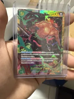Roronoa Zoro OP06-118 SEC Alt Art - One Piece Card Game Secret Rare - Image 1