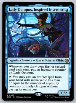 MTG Lady Octopus, Inspired Inventor - SPM R 0035 - Image 1
