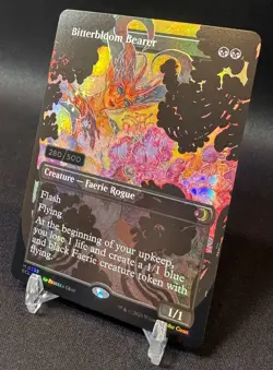🌈 Bitterbloom Bearer - Serialized Foil #280/500 - Rebecca Guay- Lorwyn Eclipsed - Image 3