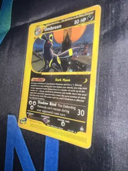 Pokemon TCG 2002 Umbreon Aquapolis 41/147 Non Holo Rare Card regular E-reader - Image 4
