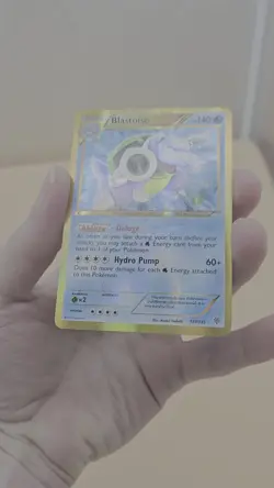 Pokemon TCG Blastoise Secret Rare Card 137/135 Plasma Storm Near Mint Raw NM - Image 2