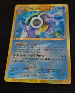 Pokemon TCG Blastoise Secret Rare Card 137/135 Plasma Storm Near Mint Raw NM - Image 4