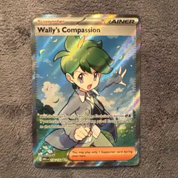 Wally's Compassion 176/132 Full Art Ultra Rare - Pokemon TCG: Mega Evolution - Image 1